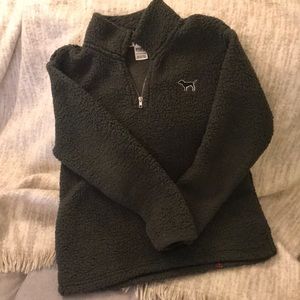 PINK Sherpa Pullover